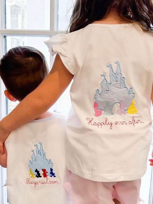 Castle and Character Diaper Set