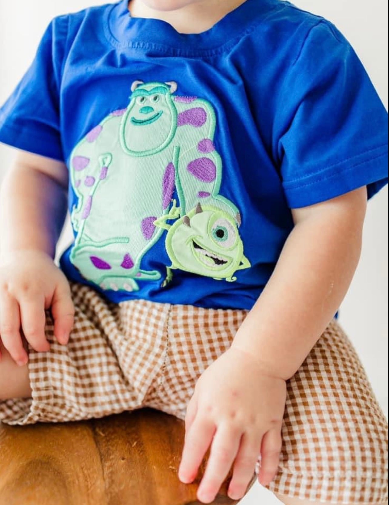 Boy Monster Applique Shirt