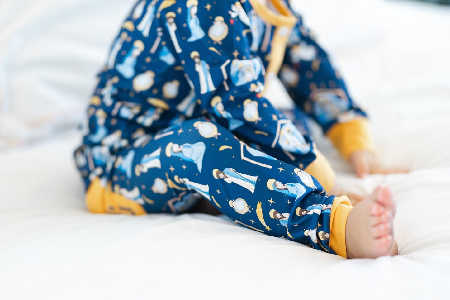 Boy Nativity Print Classic Cozy