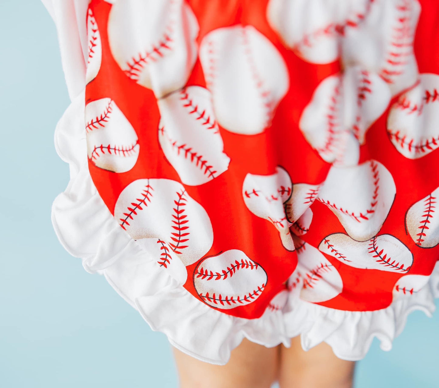 Baseball Girl Short Set
