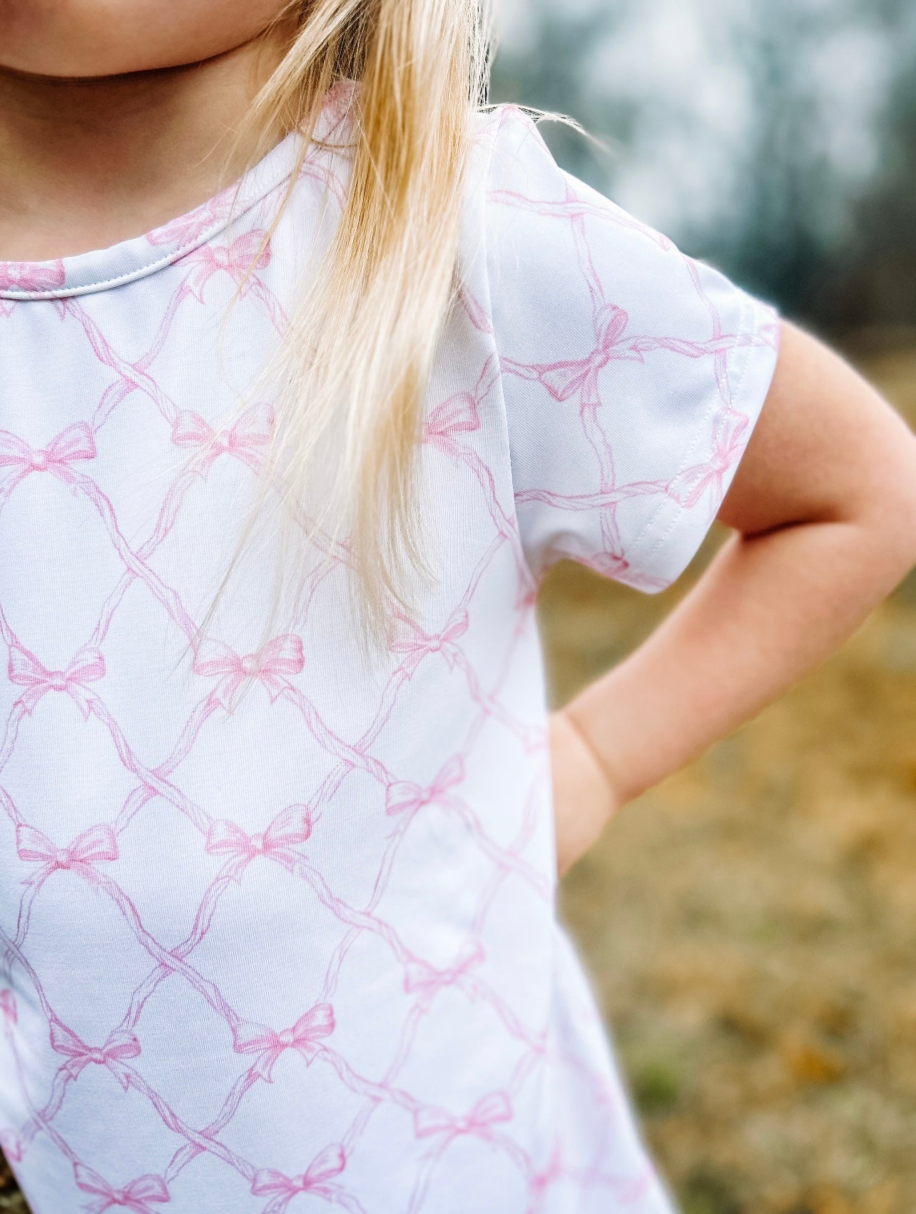 Blushing Bows Play Dress
