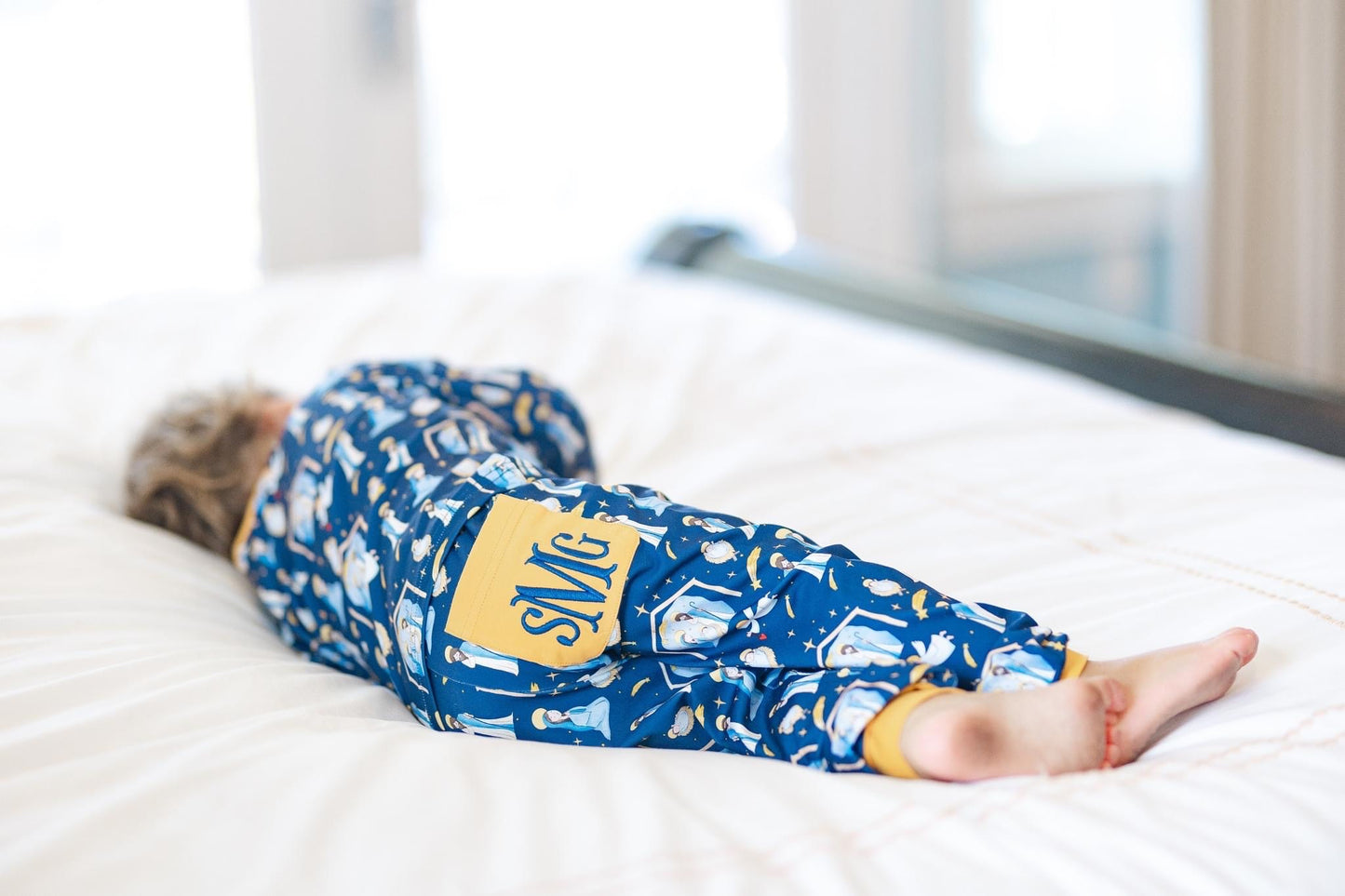 Boy Nativity Print Classic Cozy