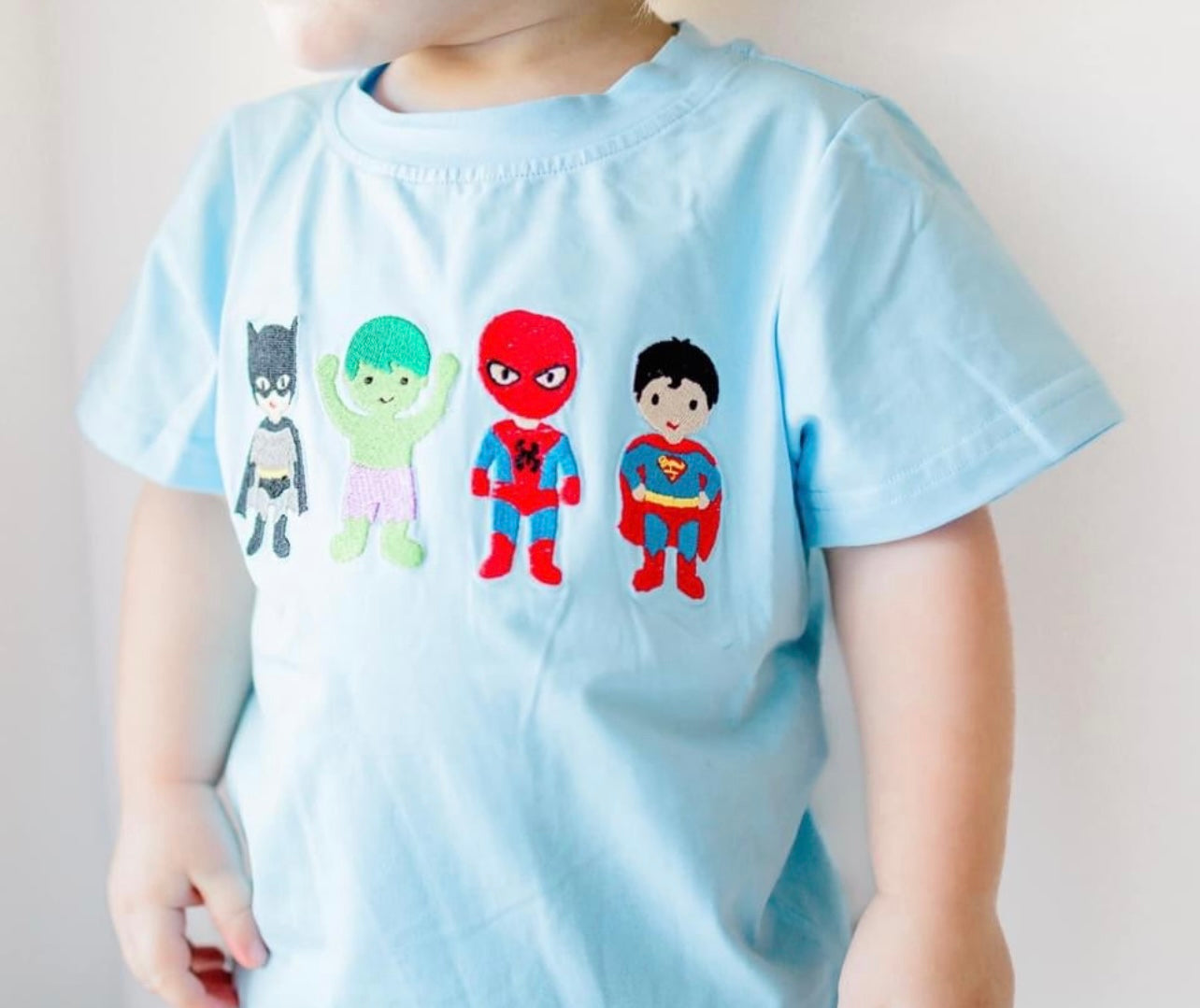 Superhero Applique Shirt