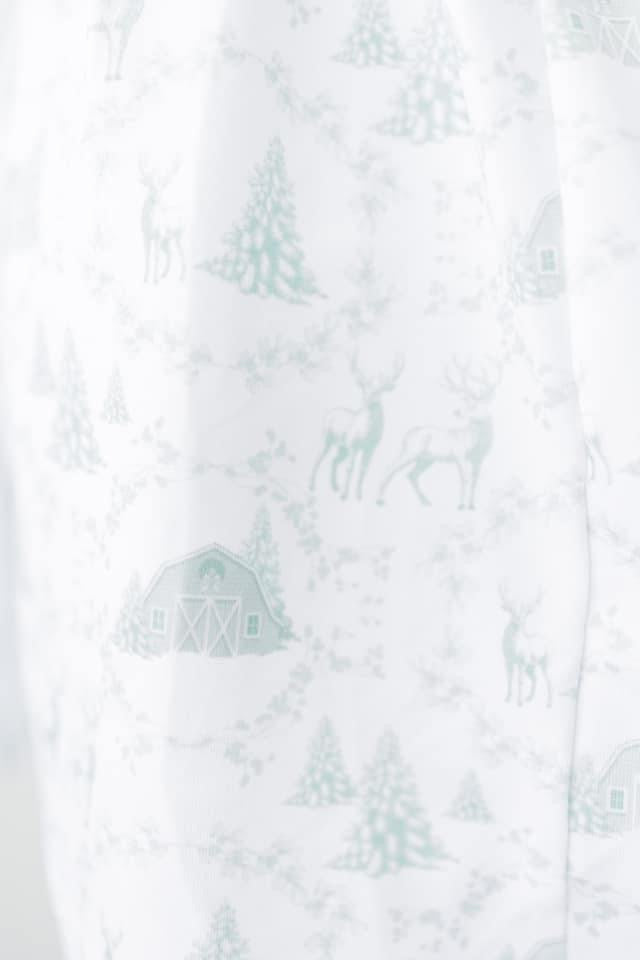 Christmas Toile Boy Bubble