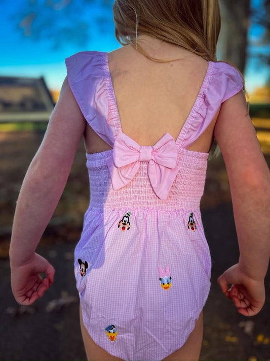 Embroidered Mouse Swimsuit