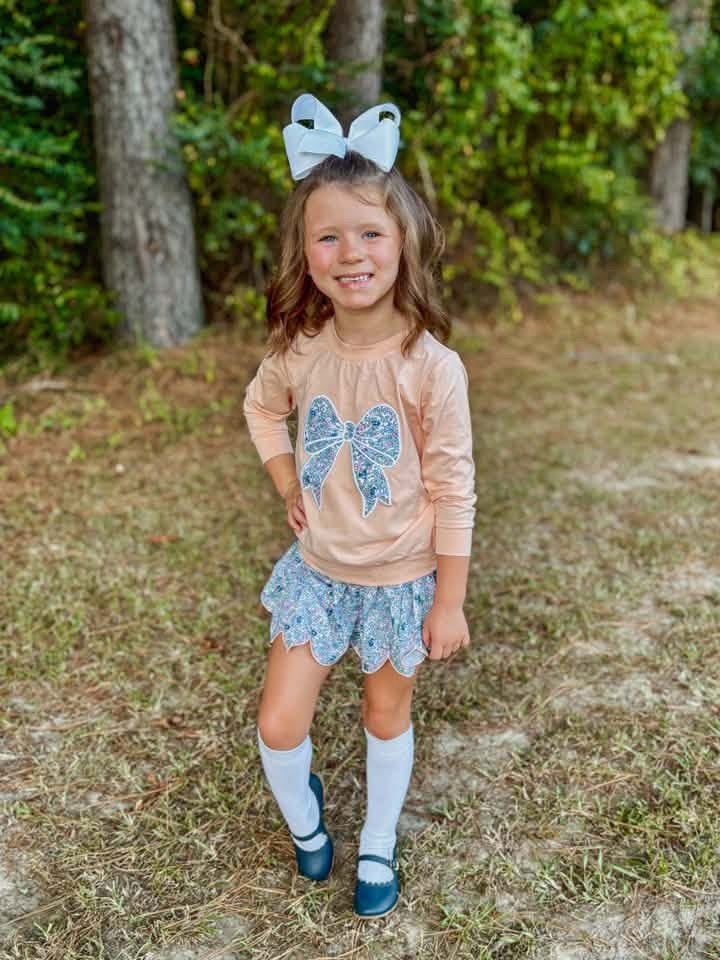 Bows of Fall Skort Set