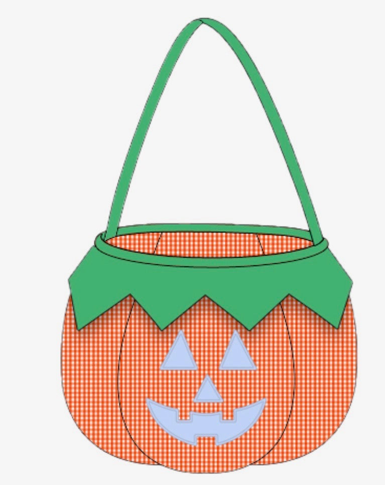 Blue Halloween Bucket