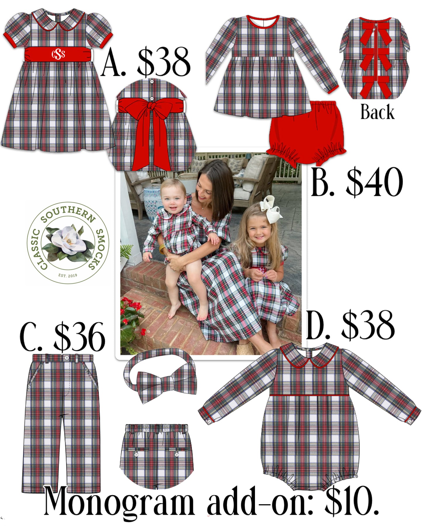PO90 Youth Tartan Collection