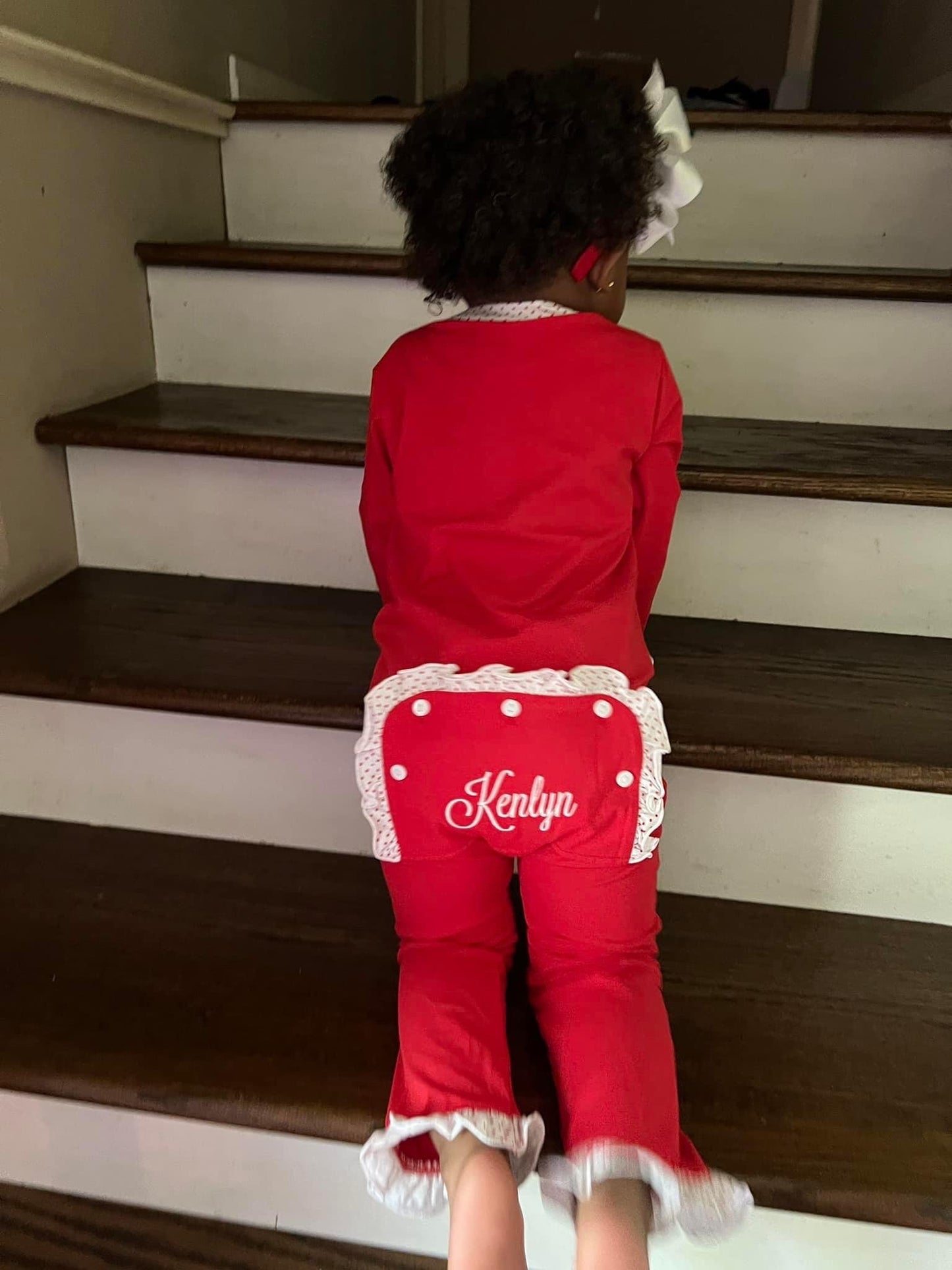 Red Booty Flap Girl Zippy Classic Cozy