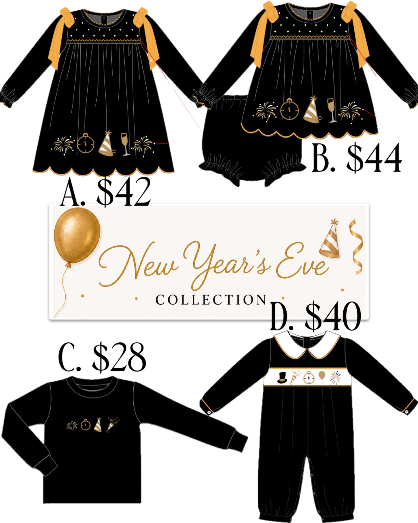 PO91 New Year’s Eve Collection