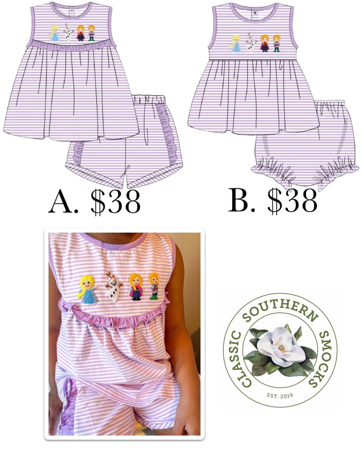 PO85 French Knot Ice Friends