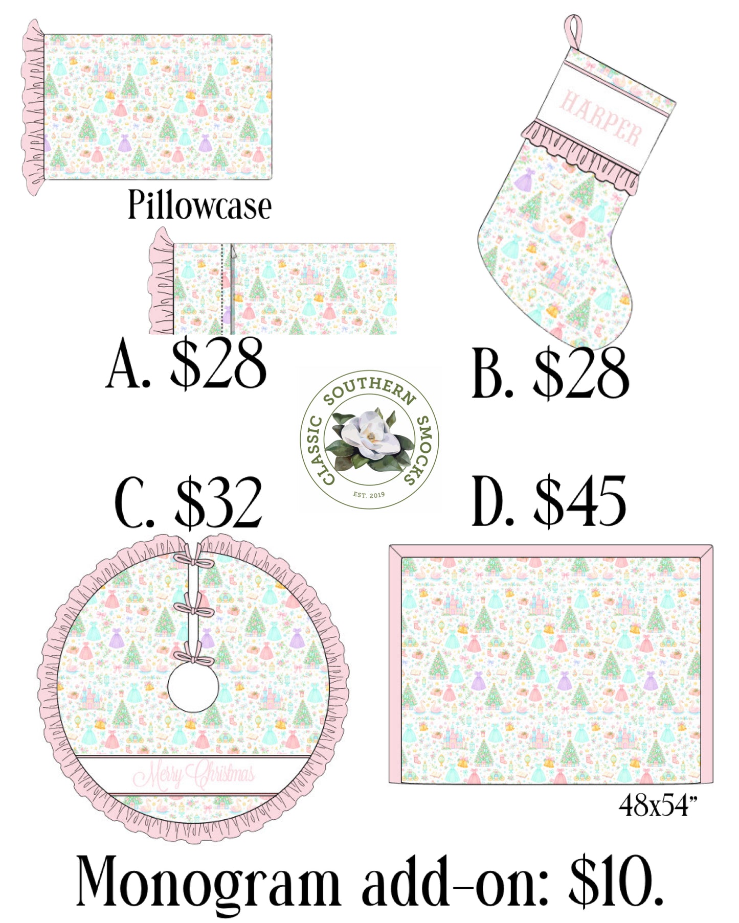 PO89 Christmas at the Castle Home Collection