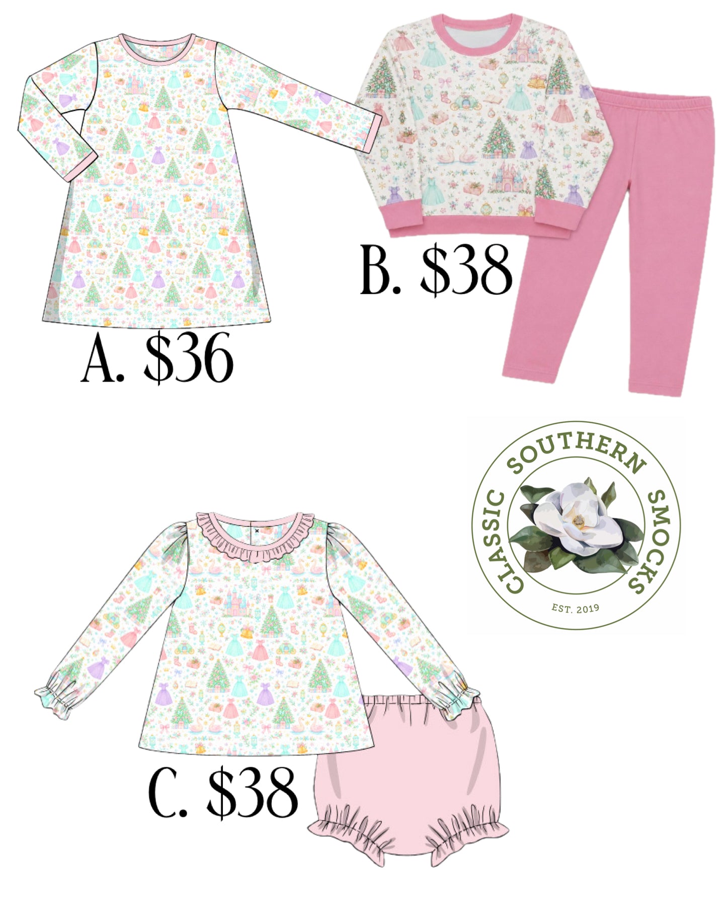 PO89 Christmas at the Castle Everyday Collection