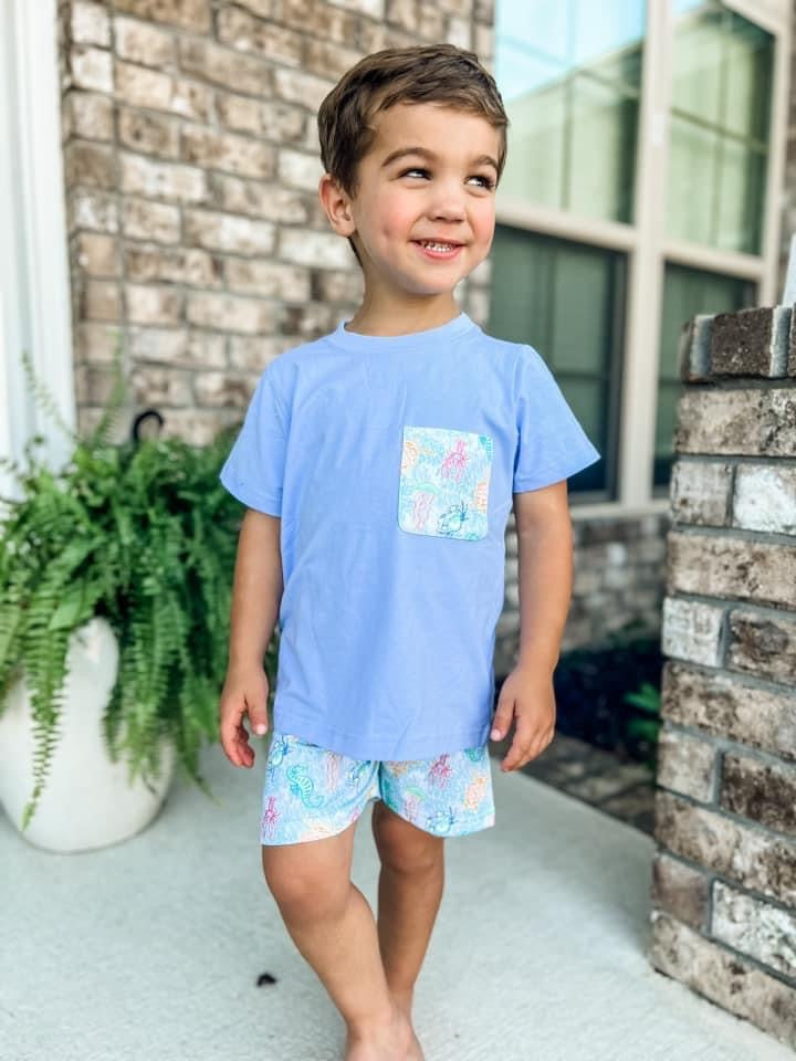 Island Time Boy Short Set
