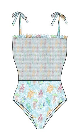 Island Time Mom Swimsuit