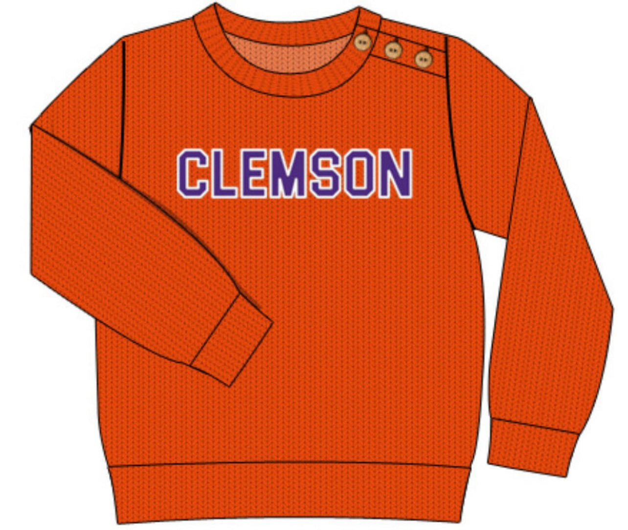 Clemson Unisex Youth Sweater