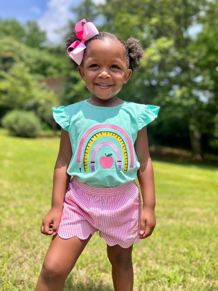 Back to School Rainbow Shirt