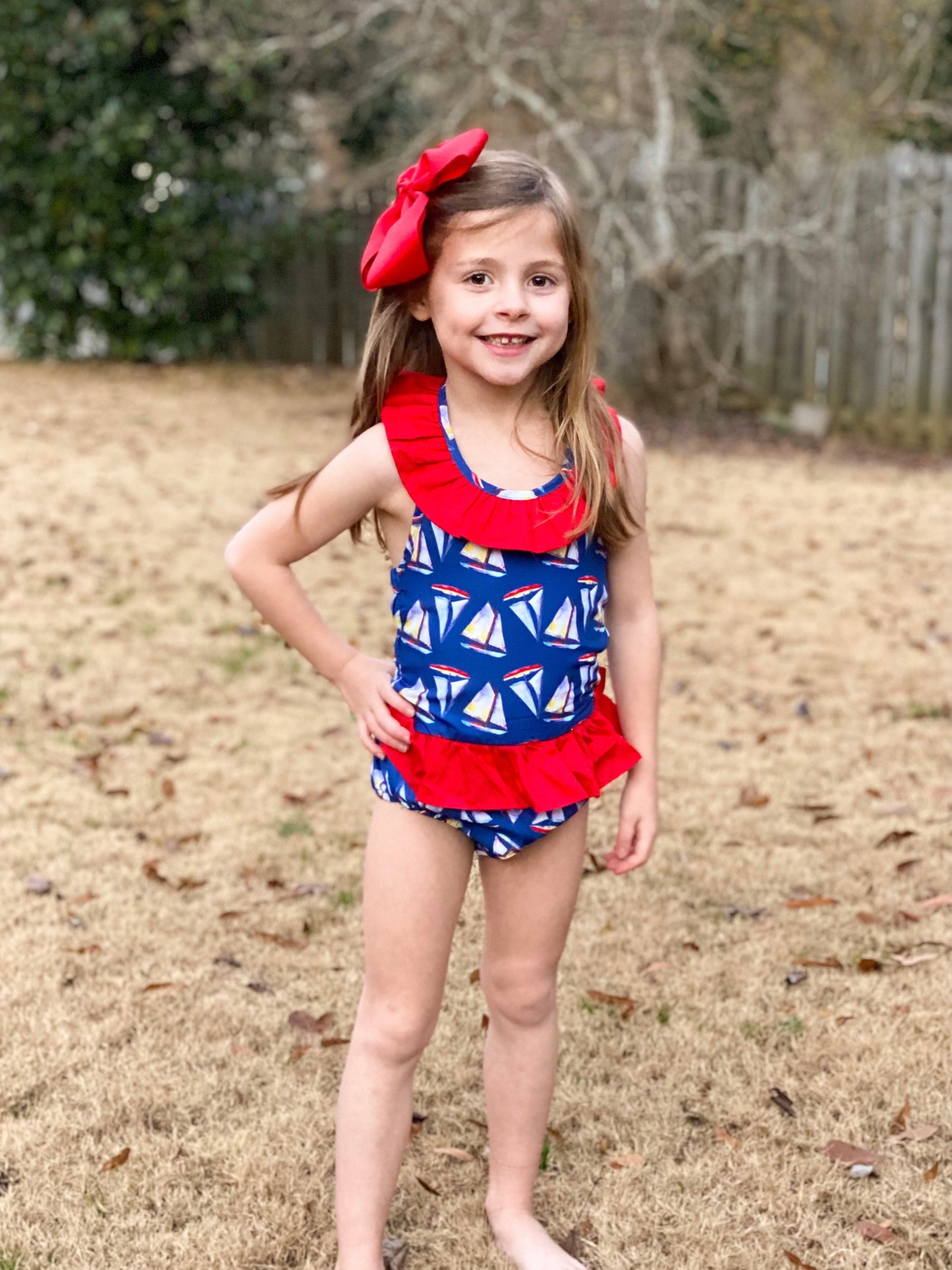 Marblehead Mast One Piece Swimsuit