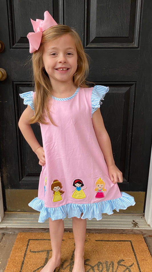 Princess Applique Dress