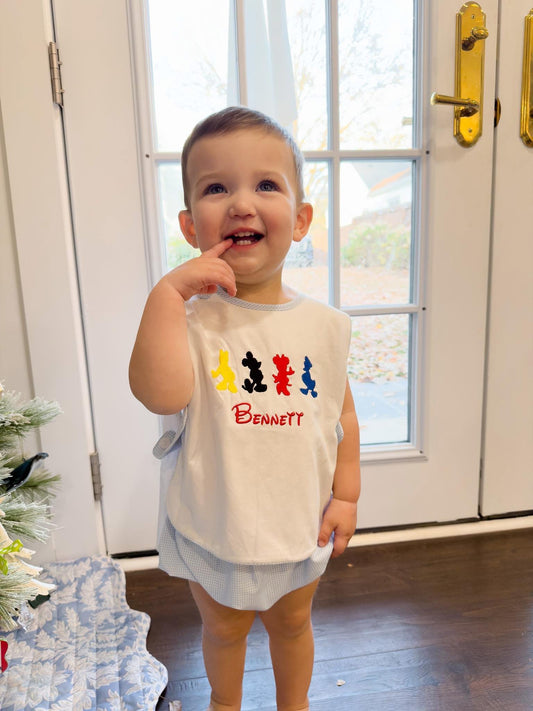 Castle and Character Diaper Set