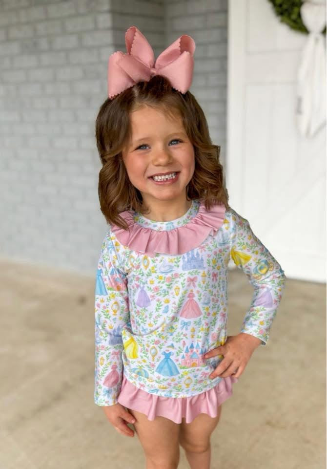 Custom Princess Two Piece Rashguard