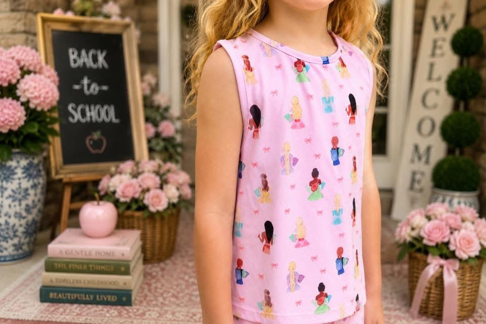 School Princess Play Short Set