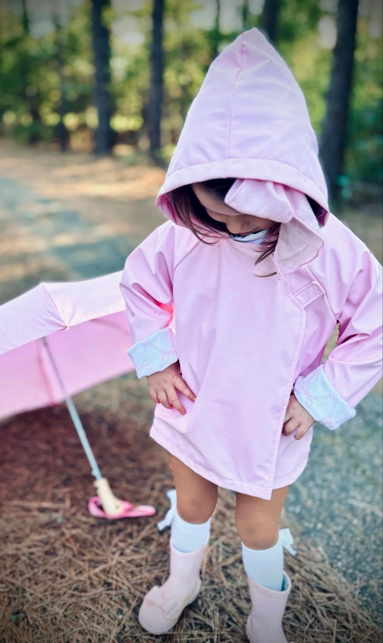 Pink Raincoat