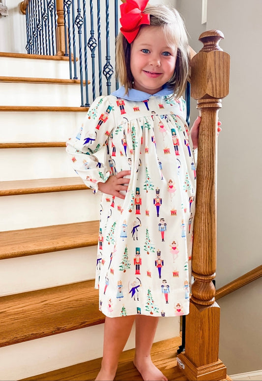 Corduroy Nutcracker Dress