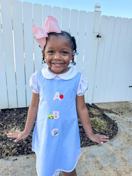 ABC Applique Dress