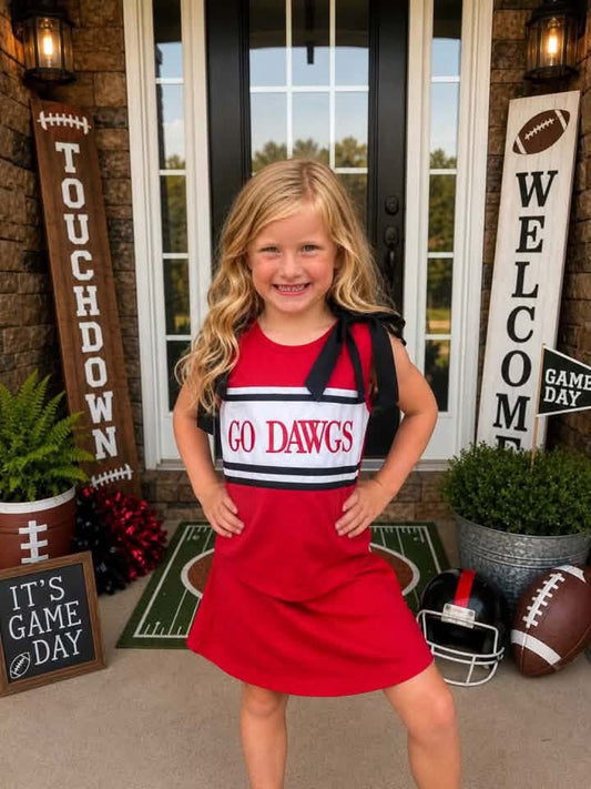 Red and Black Cheerleading Set