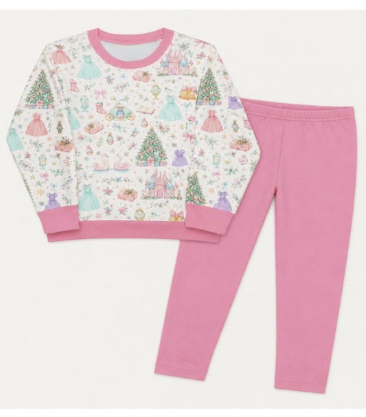 Christmas At the Castle Pant Set