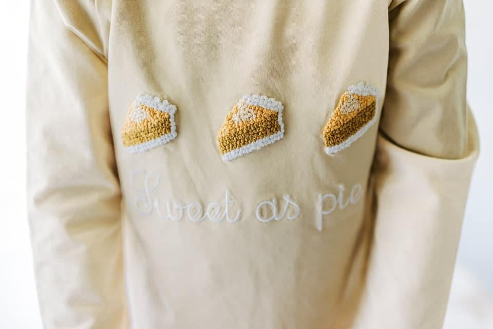 Sweet As Pie French Knot Boy Pant Set