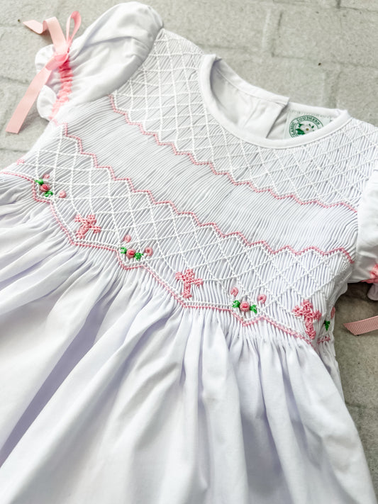 Smocked Cross Bubble