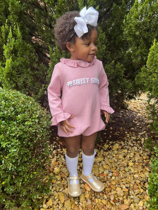 Pink Bow Sweater Bubble