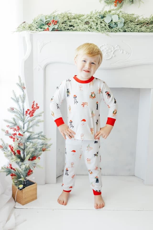 Furry and Bright Boy Two Piece Classic Cozy