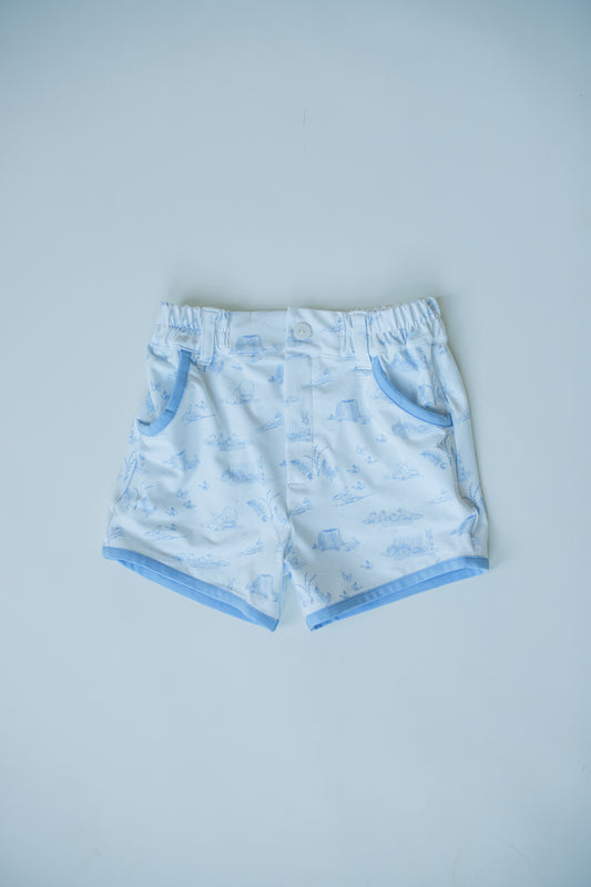 Spring Toile Boy Shorts