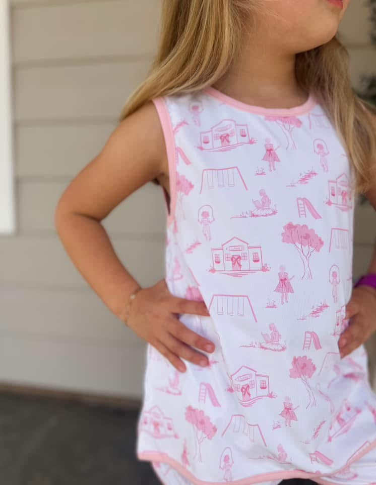 Timeless Lessons Girl Short Set