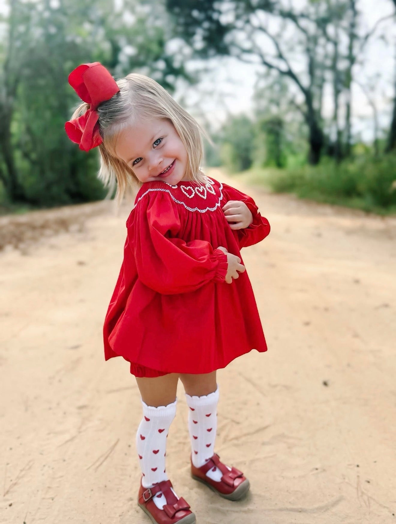 Pearl Heart Bloomer Set