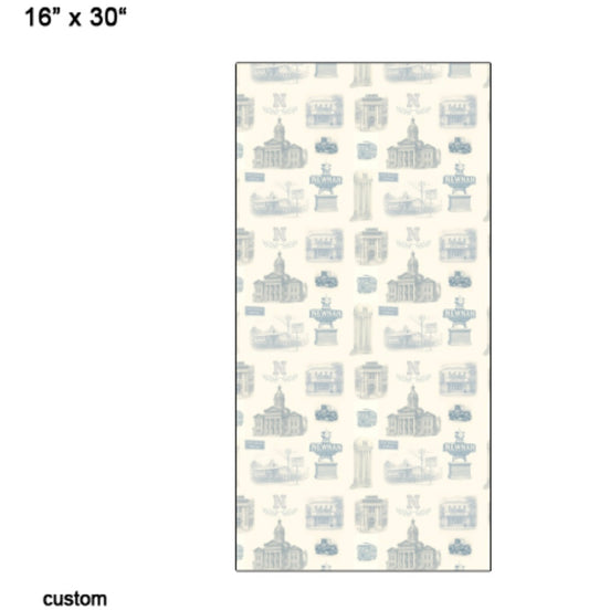 Newnan Hometown Toile Throw
