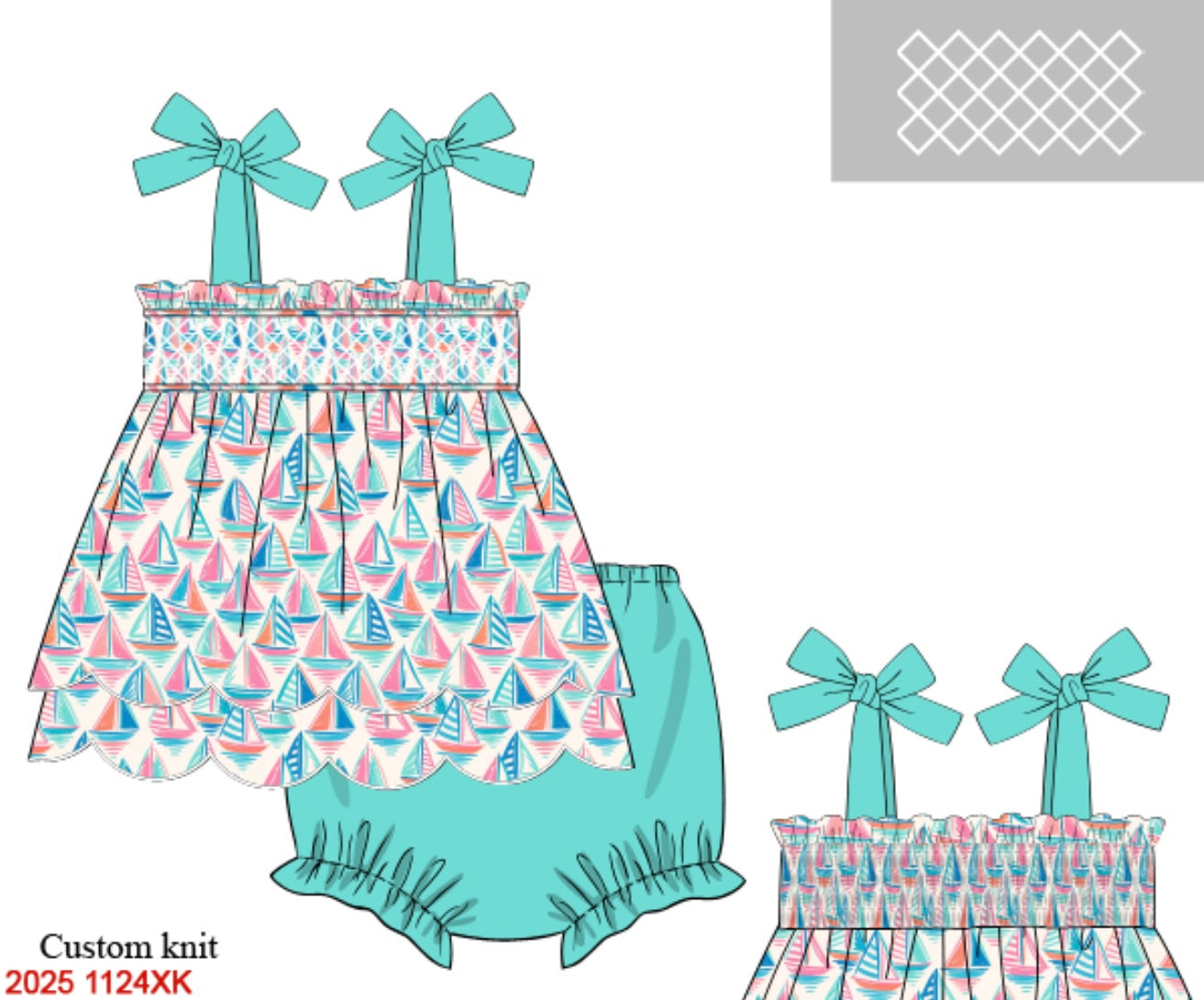 Seaside Sails Bloomer Set