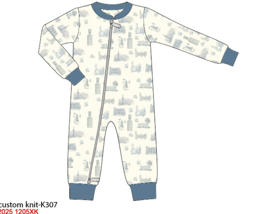 Rome Hometown Toile Zippy Classic Cozy