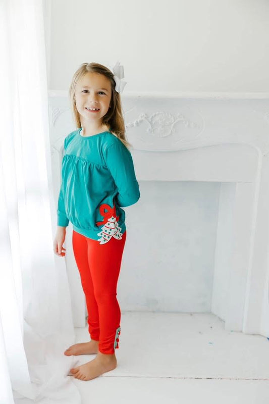 Christmas Tree Cake Girl Shirt