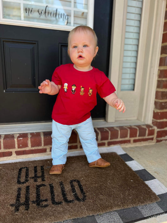 French Knot Thanksgiving Boy Pant Set