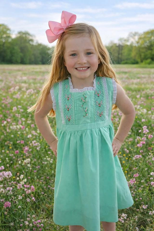 Mint Spring Heirloom Dress