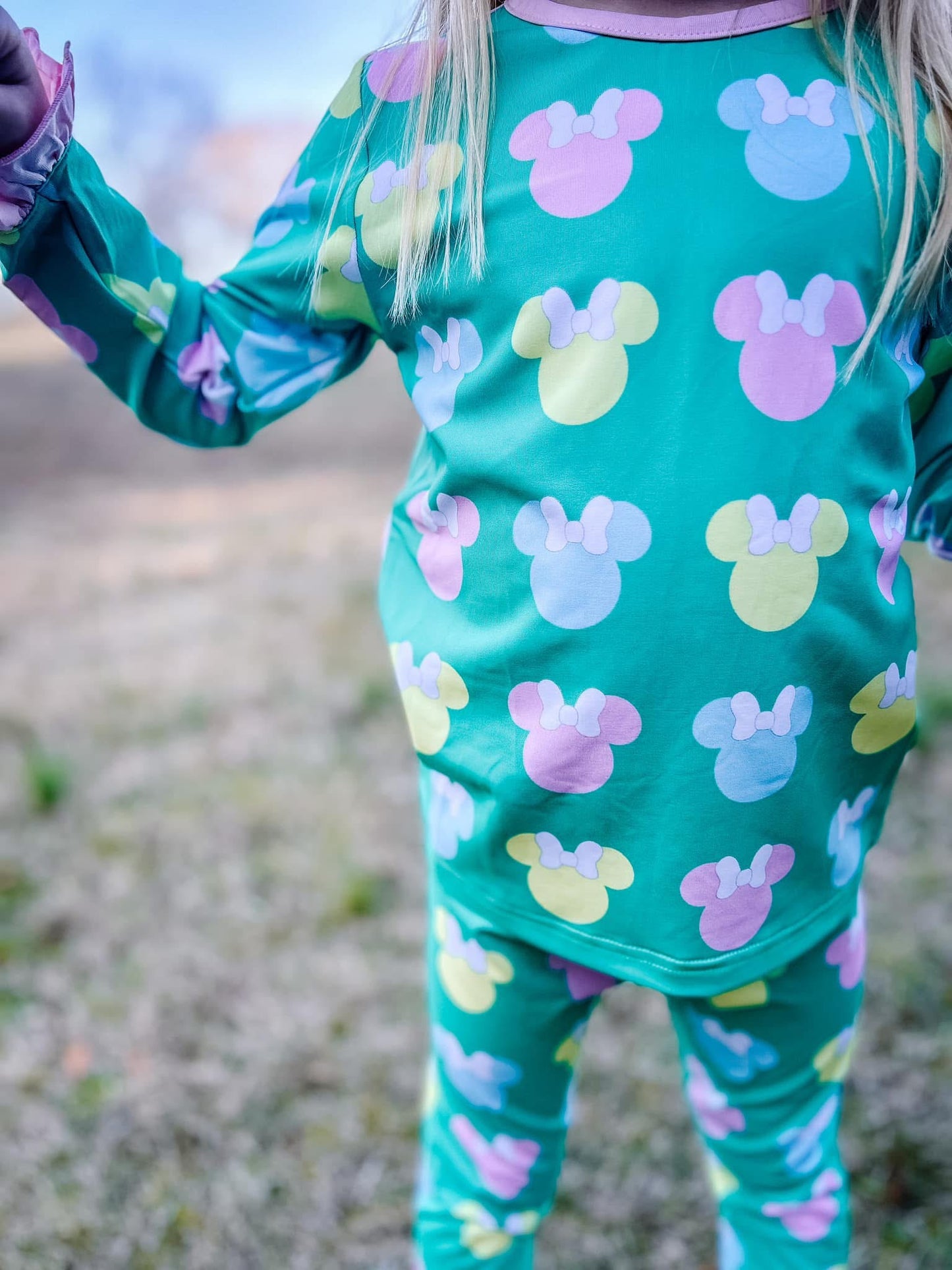 Magical Mouse Girl Two Piece Long Sleeved Classic Cozy