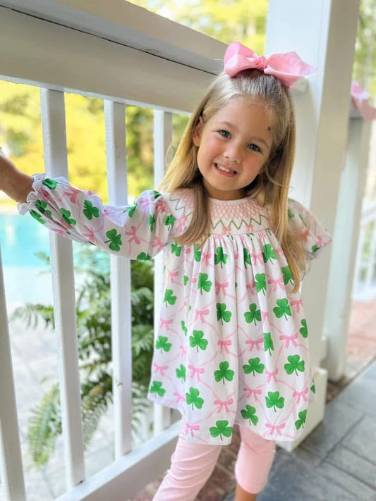 Shamrock Shenanigans Girl Pant Set