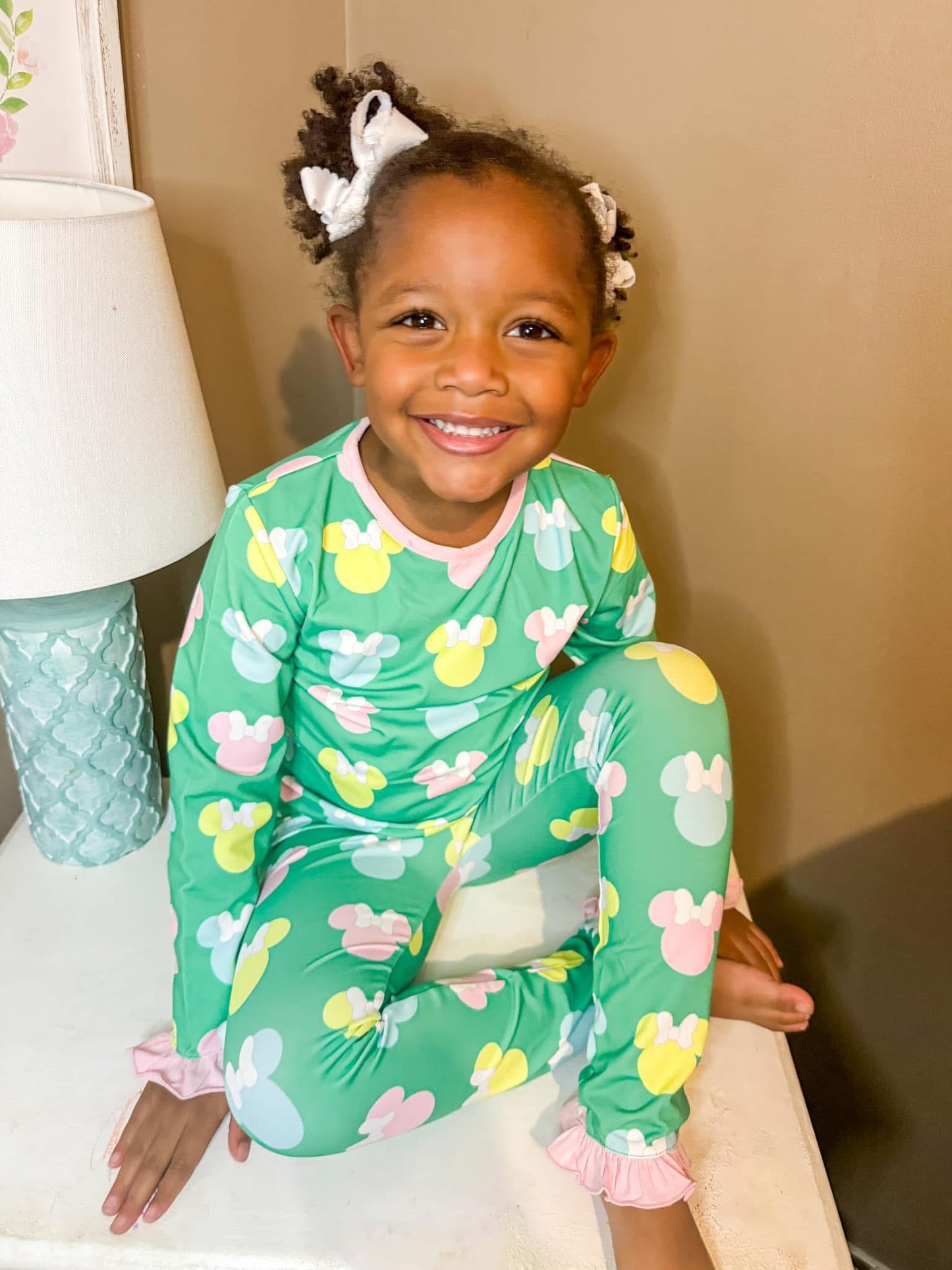 Magical Mouse Girl Two Piece Long Sleeved Classic Cozy