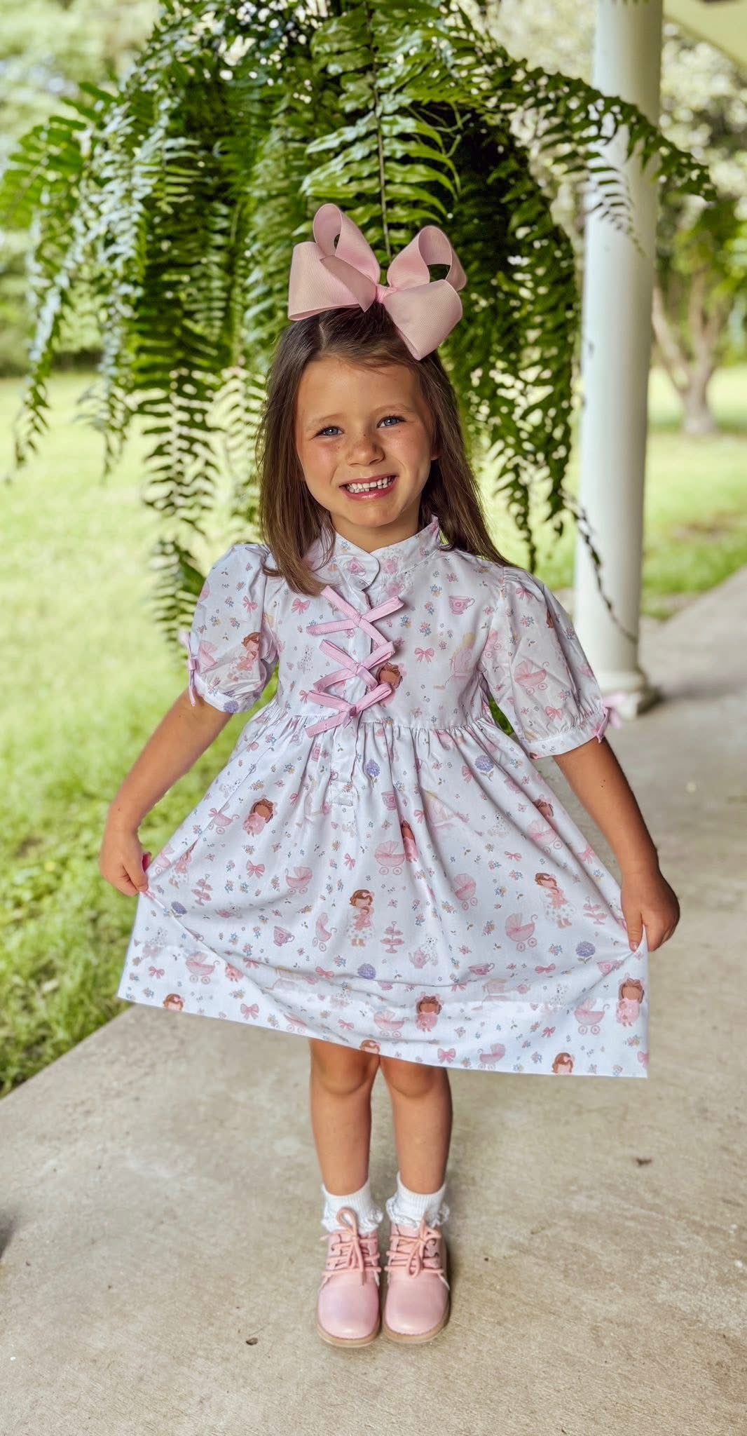 Baby Doll Brunch Girl Dress