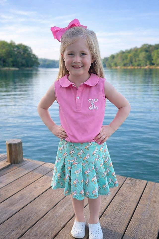 Pelican Pier Girl Skirt Set