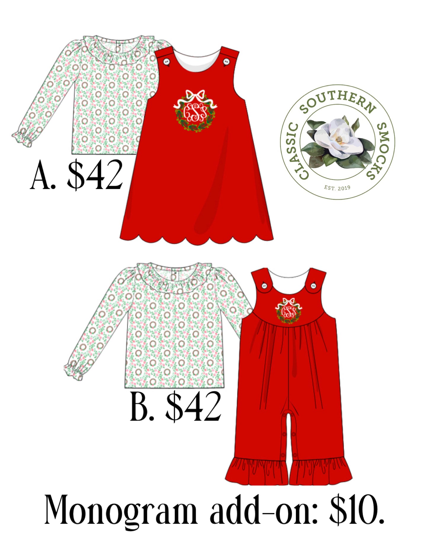PO90 Wreath Embroidered Collection
